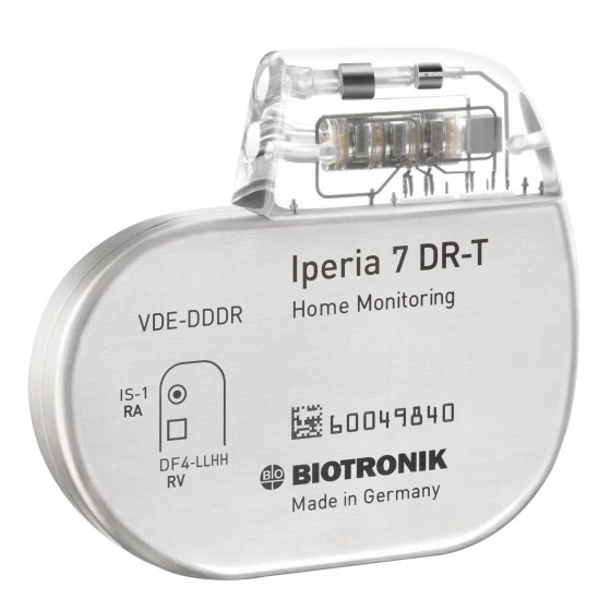 Iperia 7 DR-T, an Implantable Cardiac Defibrillator (ICD)