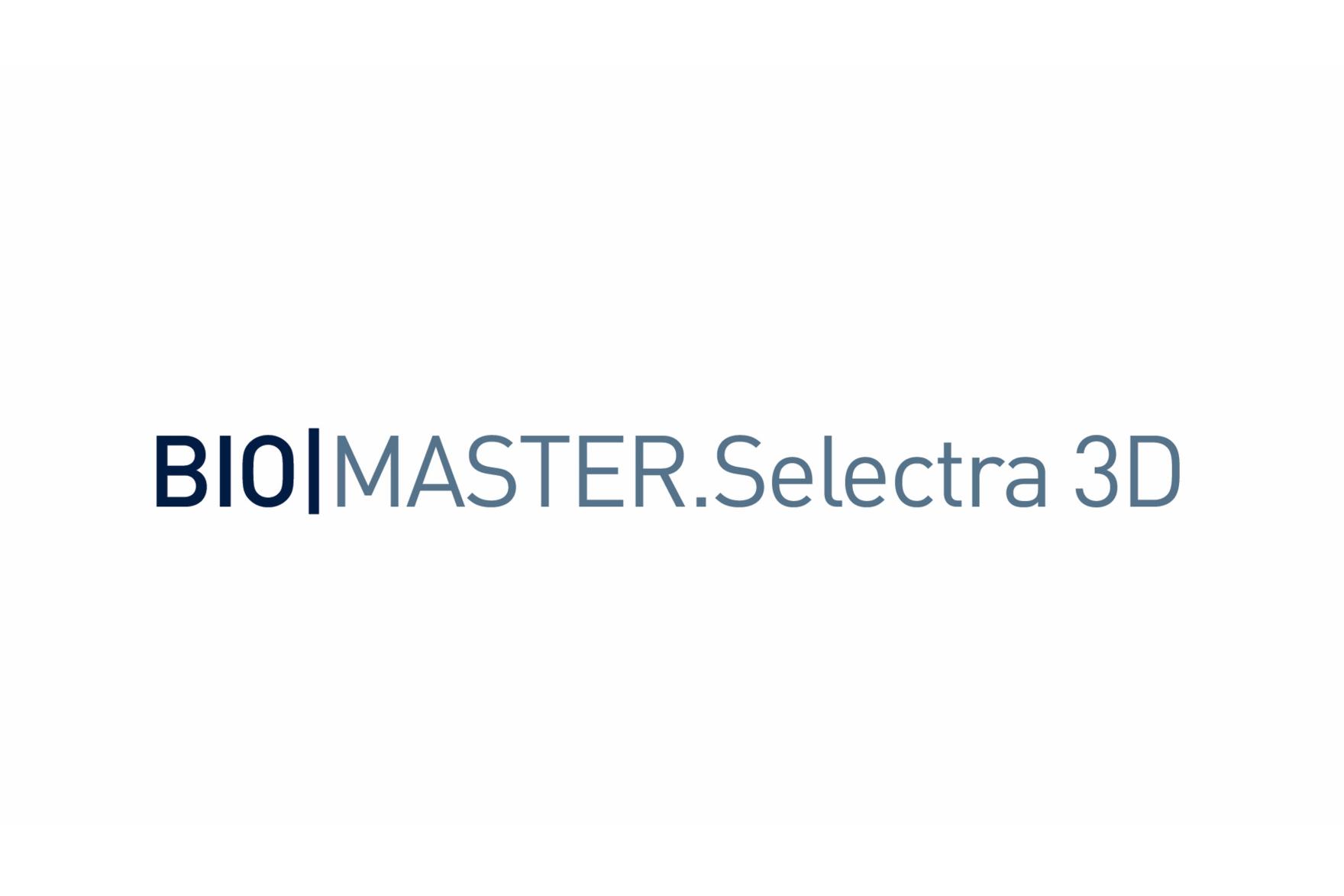 BIOlMASTER.Selectra 3D Study Logo