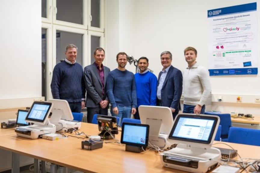 Projektteam von BIOTRONIK und TU Dresden