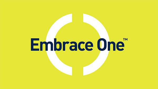 The Prospera SCS System's trademarked Embrace One logo.