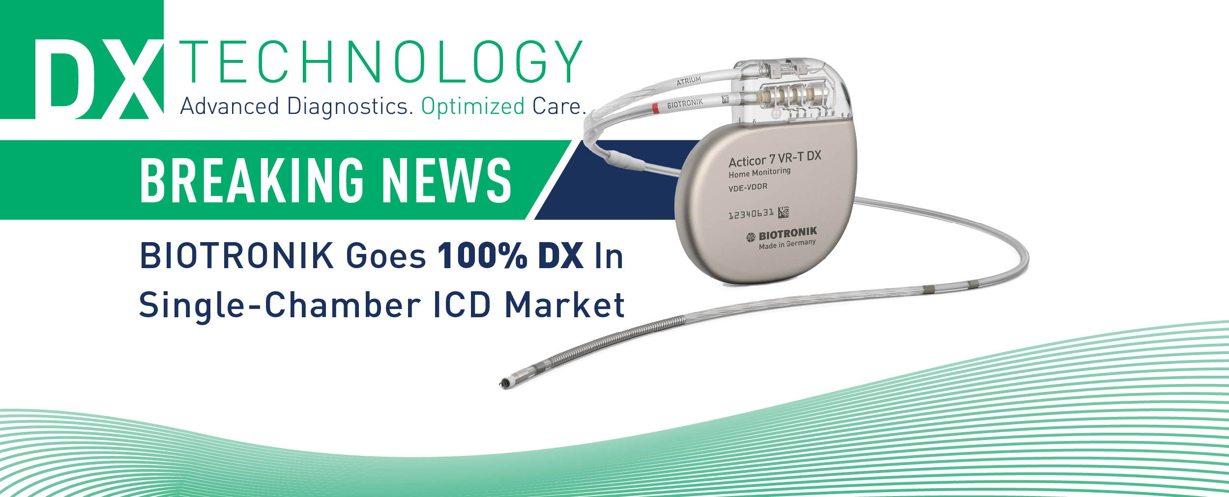 BIOTRONIK goes 100% DX in single-chamber ICD market