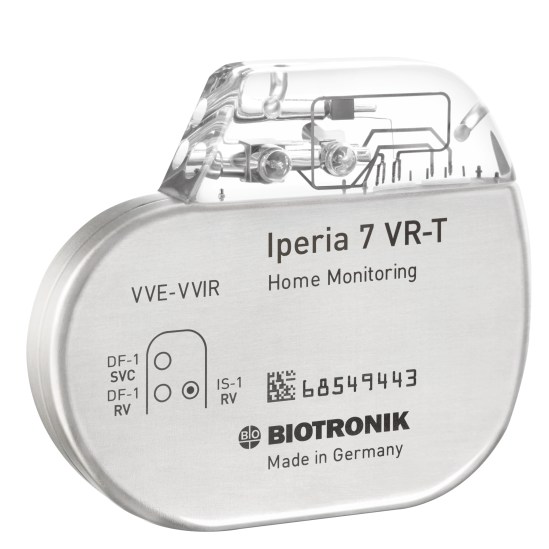 Iperia 7 VR-T, an Implantable Cardiac Defibrillator (ICD)