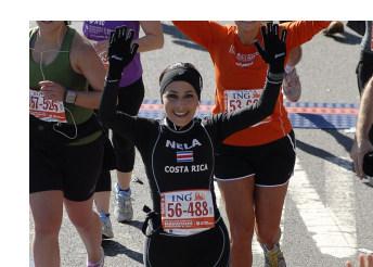 Marathon runner Marianella