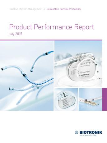 Product Performance Report July 2015